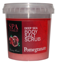 salt scrub pomegranate